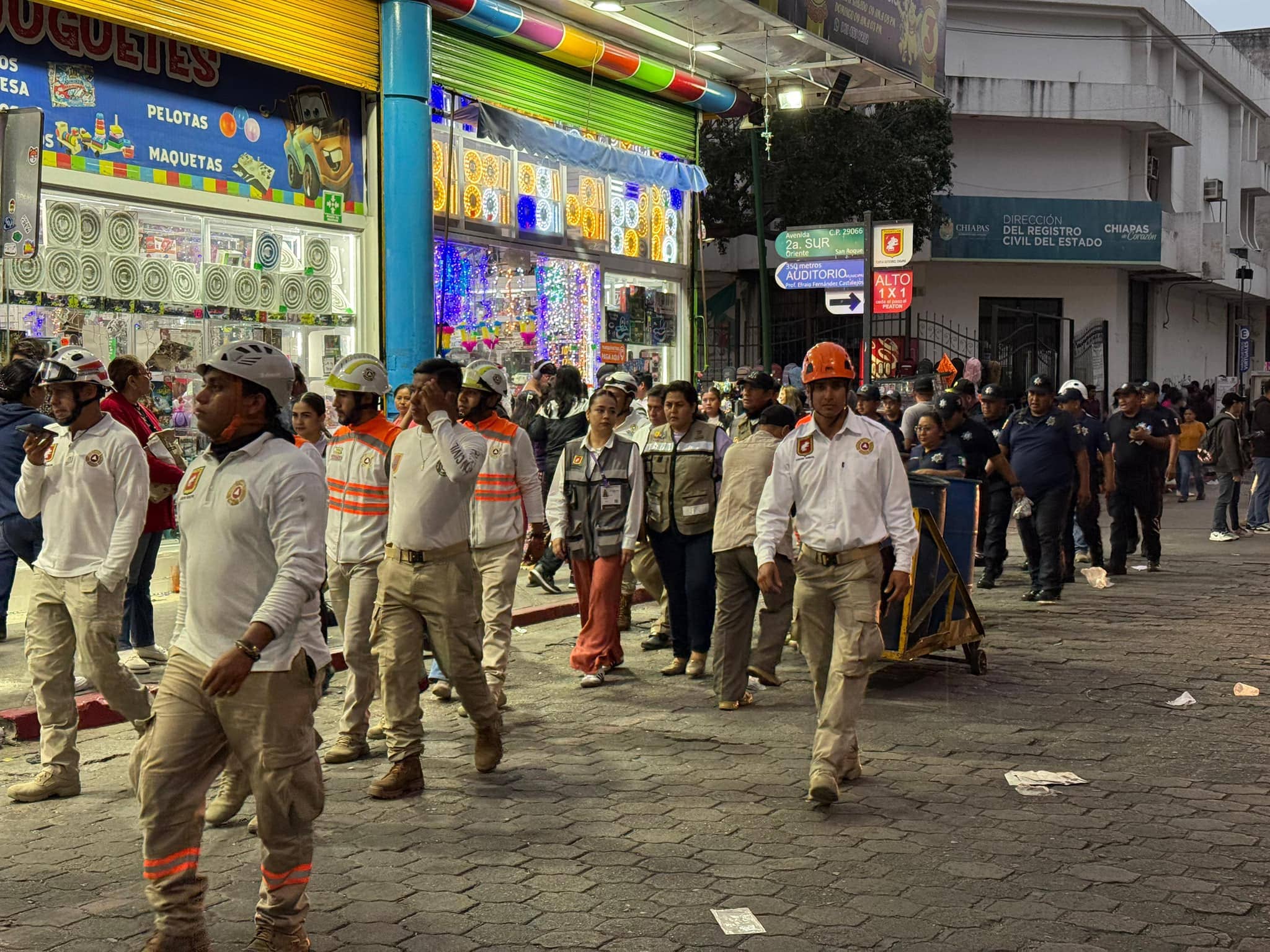 En operativo conjunto, autoridades decomisan más 200 artefactos de pirotecnia en Tuxtla Gutiérrez