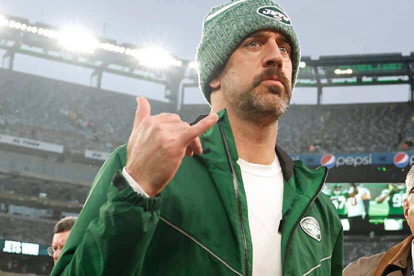 Aaron Rodgers, de Jets, dice que juego ante Miami puede ser el último en su carrera