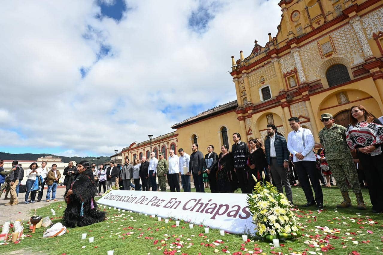 Agradece Eduardo Ramírez respaldo de la presidenta Claudia Sheinbaum para construir un Chiapas más seguro y pacífico