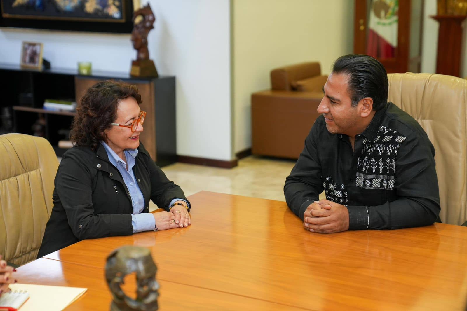 Anuncian Eduardo Ramírez y Alma Xóchitl Herrera inicio de operaciones de la Universidad Nacional Rosario Castellanos