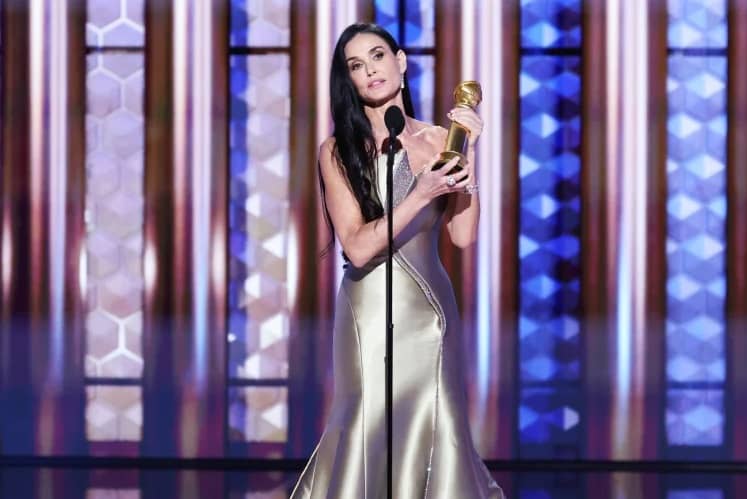 El fenómeno de Emilia Pérez y el reconocimiento a Demi Moore en los Globos de Oro 2025