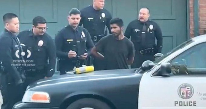 Quién es Juan Manuel Sierra-Leyva, el inmigrante mexicano acusado de intentar provocar incendio en Los Ángeles, California; circulan videos del arresto