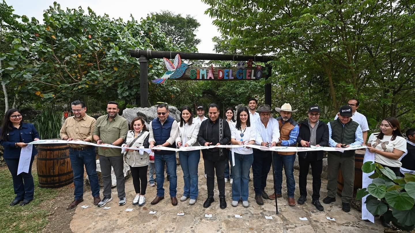 Inaugura Eduardo Ramírez el Centro Turístico de Naturaleza “Sima del Cielo”, en San Fernando