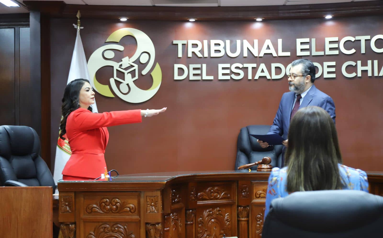 La Magistrada Magali Anabel Arellano Córdova asumió la Presidencia del Tribunal Electoral del Estado de Chiapas