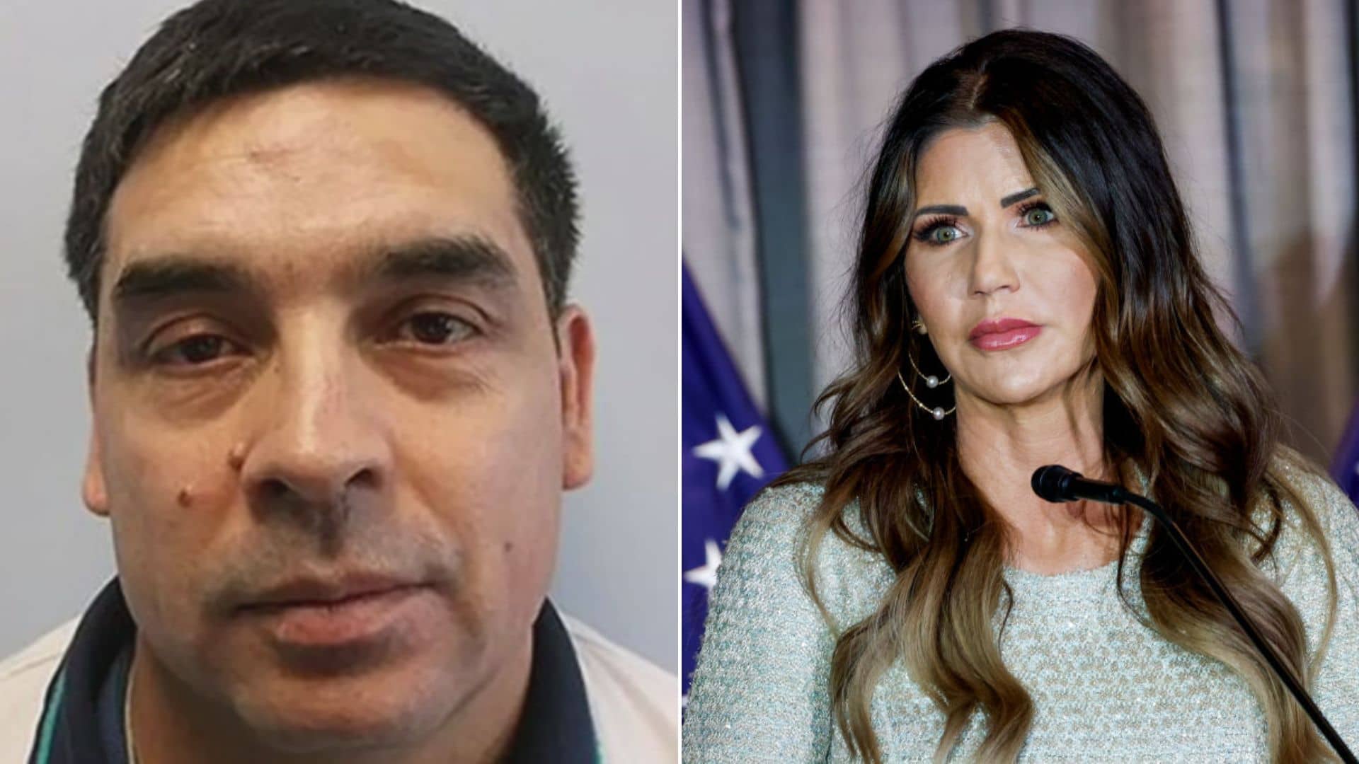 Detienen a presunto ladrón del bolso de Kristi Noem; es un migrante chileno