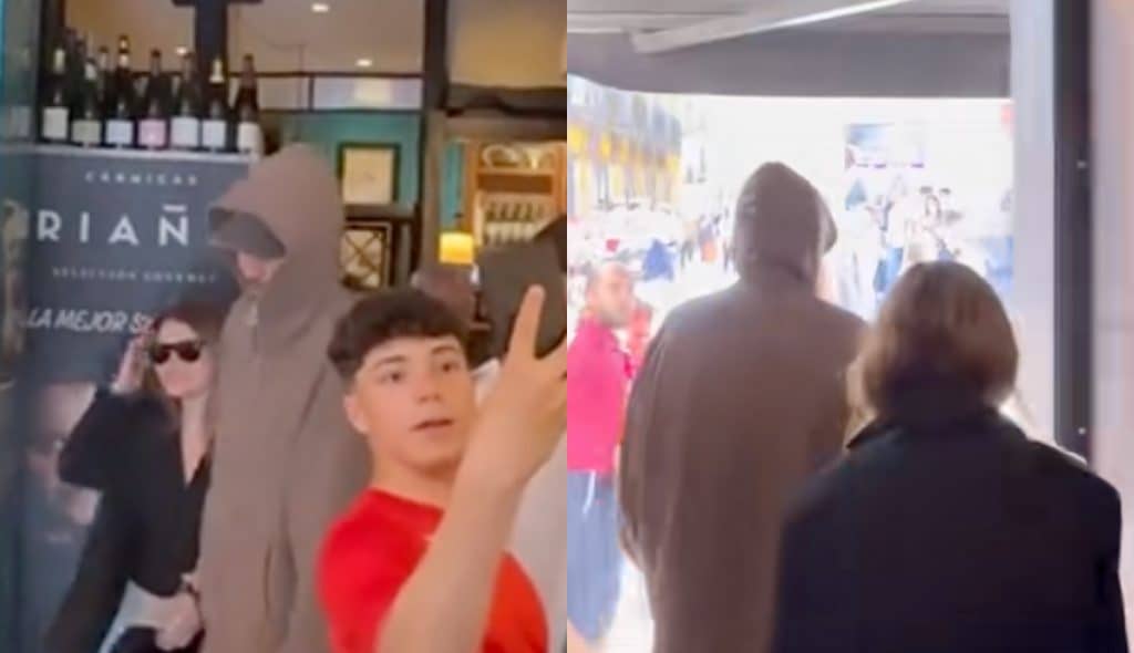 Abuchean a Piqué y Clara Chía en un bar; la policía interviene para escoltarlos