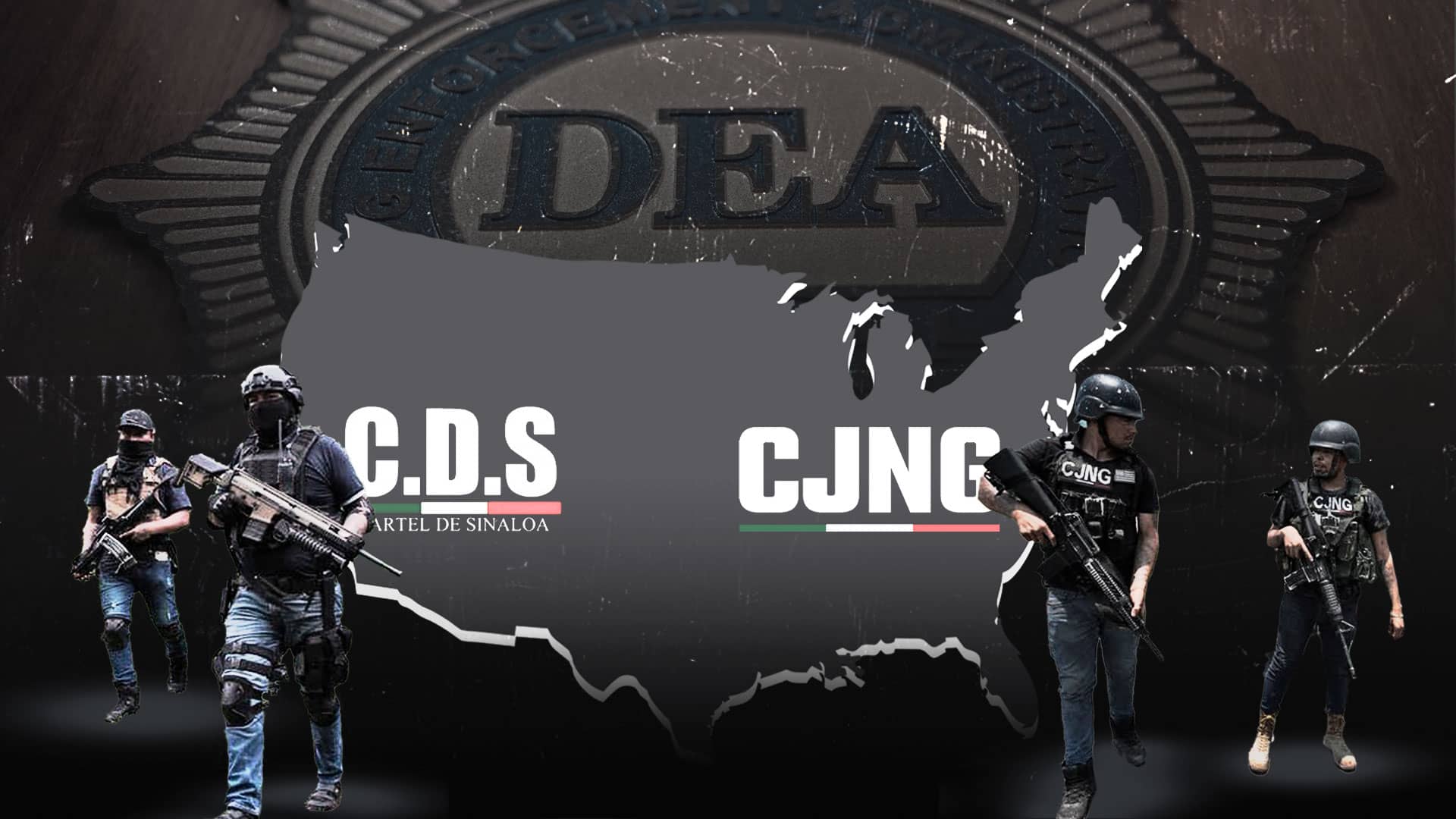 CJNG vs Cártel de Sinaloa: DEA revela los estados en México donde ambos grupos criminales operan