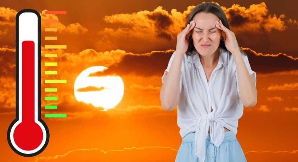 ¿Por qué te duele la cabeza por las tardes con calor?