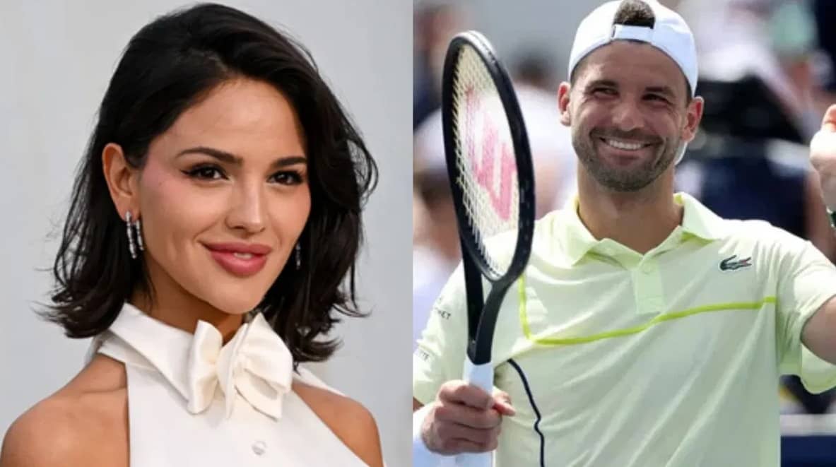 Eiza González y Grigor Dimitrov, la imagen que confirma su relación