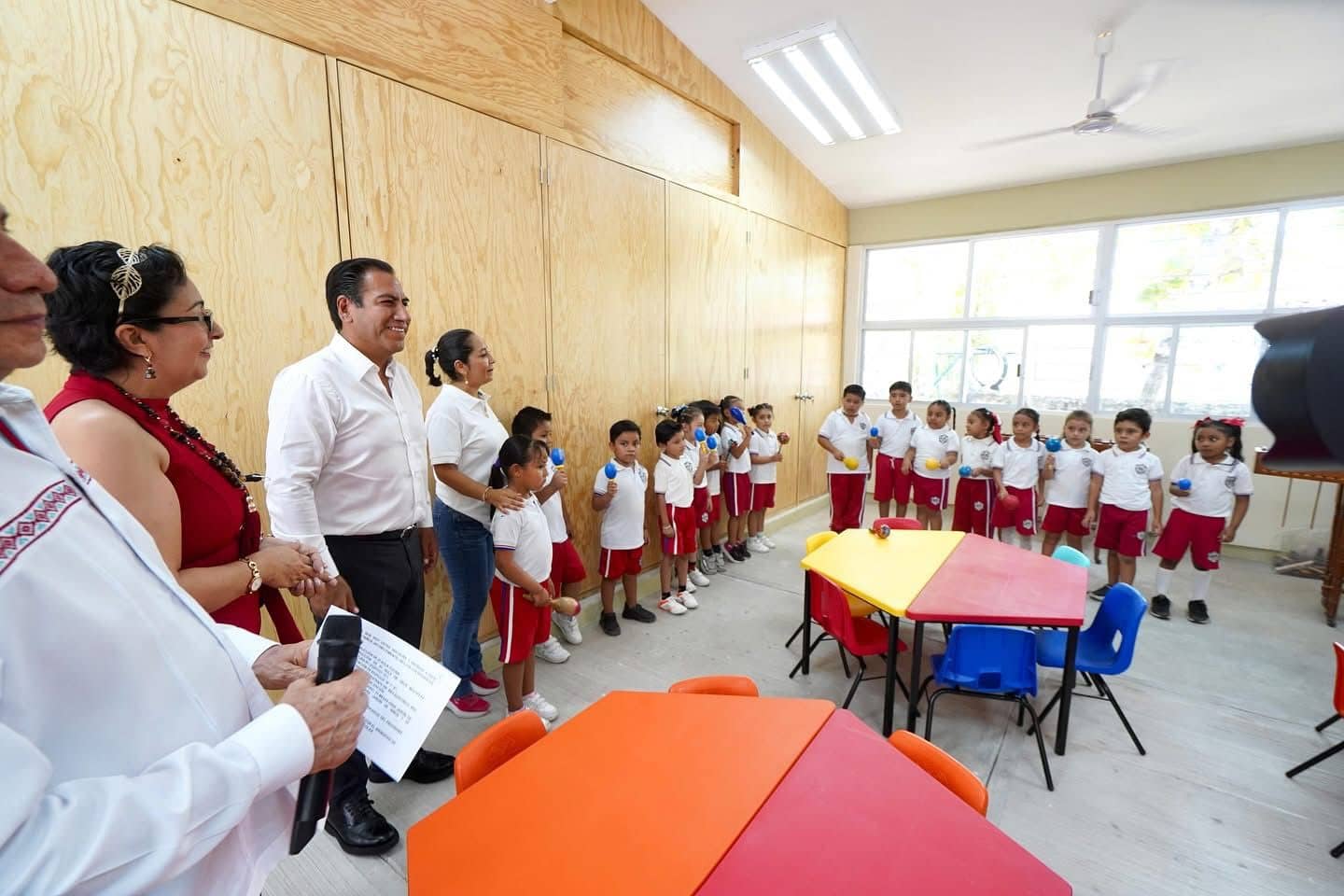Eduardo Ramírez fortalece infraestructura educativa y reafirma su compromiso con la niñez y juventud