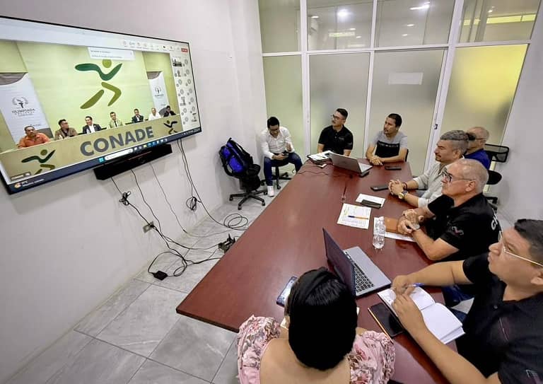 Indeporte, presente en la reunión técnica de Conade previo al inicio de la Olimpiada Nacional 2025