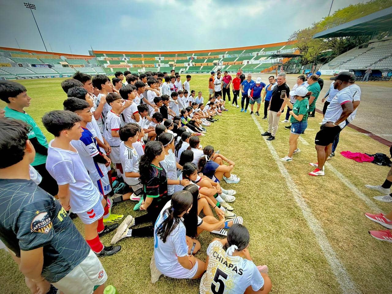 Éxito en primera etapa del Programa “Talento Chiapas” de futbol