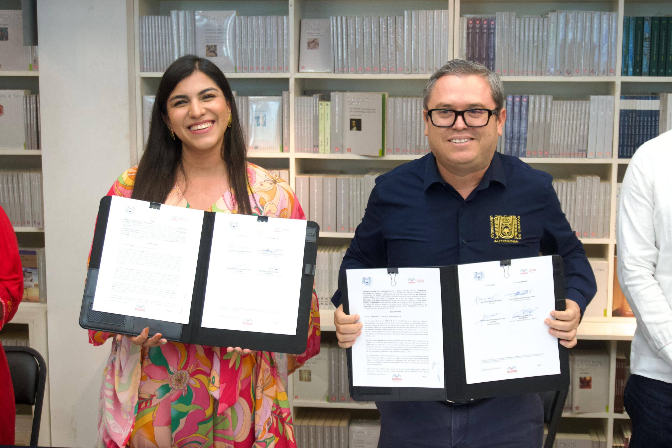 Firman convenio Secretaría de Turismo y Unach para impulsar el desarrollo turístico de Chiapas