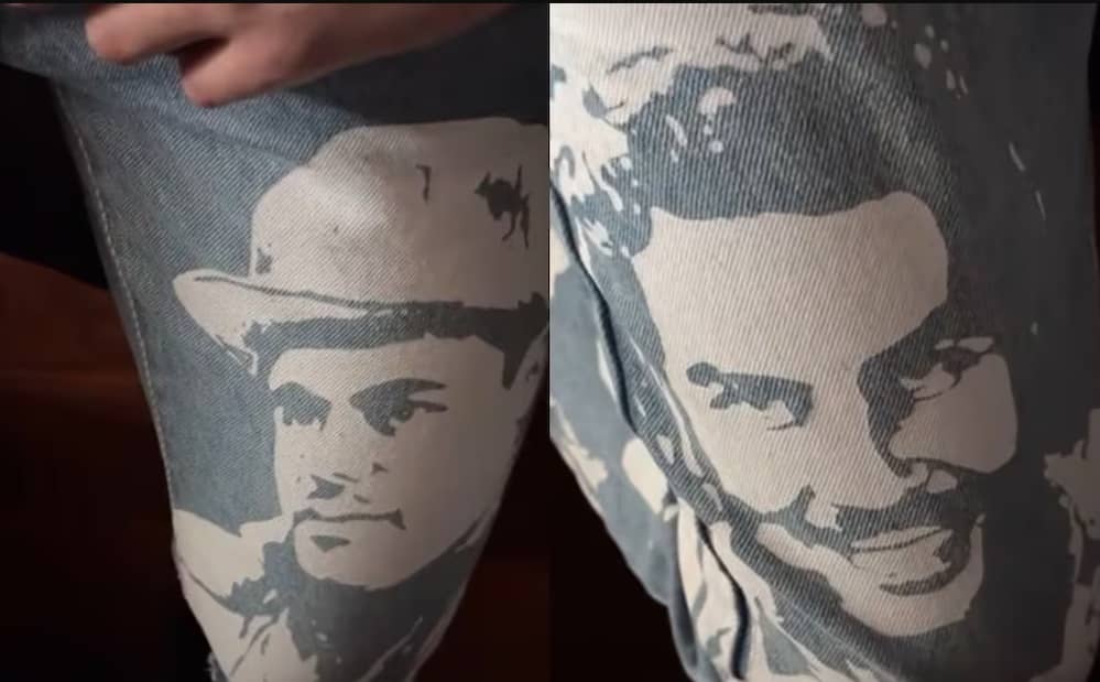 Natanael Cano vuelve a dar de qué hablar; porta pantalones con los rostros de 