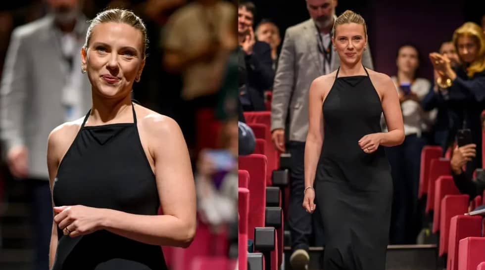 Scarlett Johansson recibe ovación en Cannes en su debut como directora