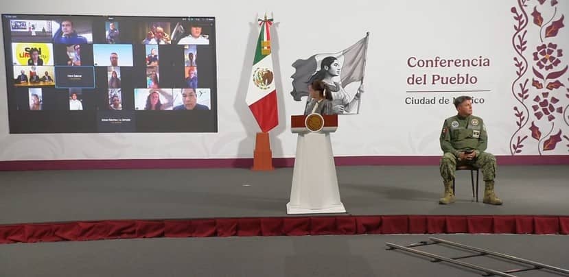 Sheinbaum ofrece mañanera sin reporteros; CNTE impide acceso con bloqueos