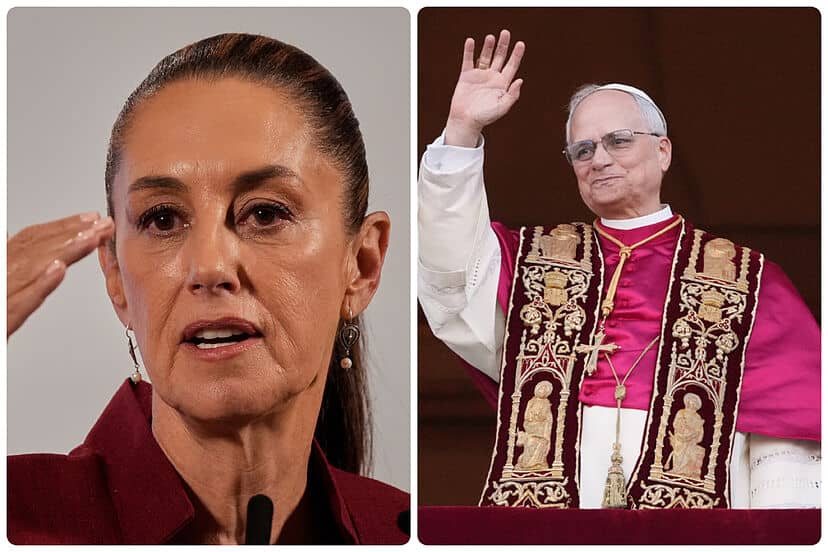 Claudia Sheinbaum invitará al Papa León XIV a México