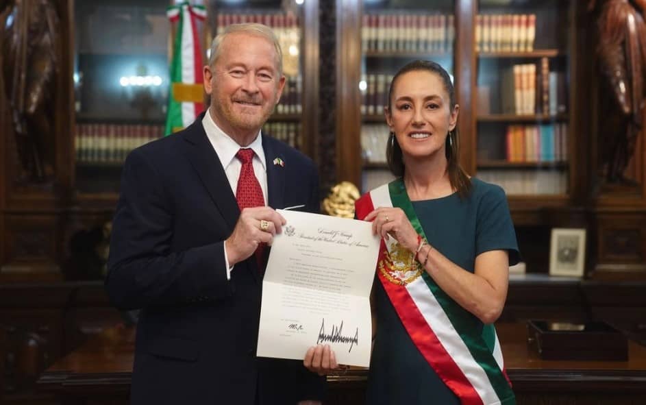 Sheinbaum y Ron Johnson trabajarán en seguridad frontera y migración