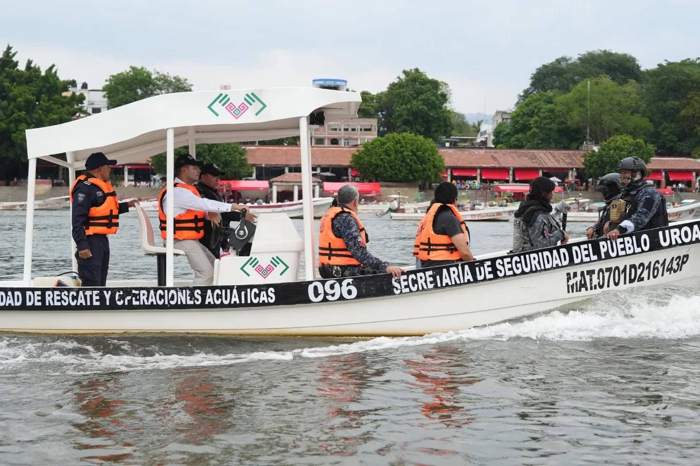 Secretario de Seguridad del Pueblo realiza acciones para garantizar la seguridad en el Cañón del Sumidero