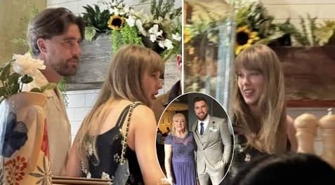 Taylor Swift y Travis Kelce reaparecen en Filadelfia para una salida por el Día de la Madre con su familia