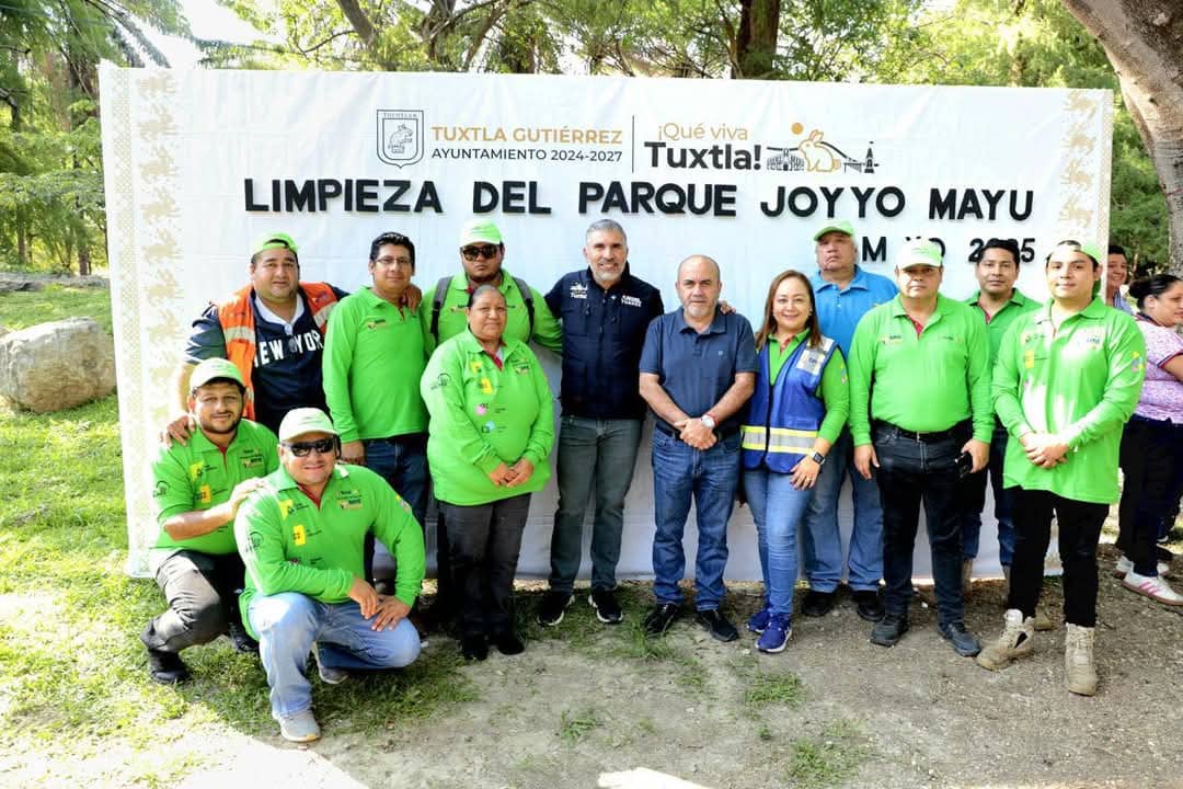 Juntas y juntos limpiamos el Joyyo Mayu, en Tuxtla: Angel Torres