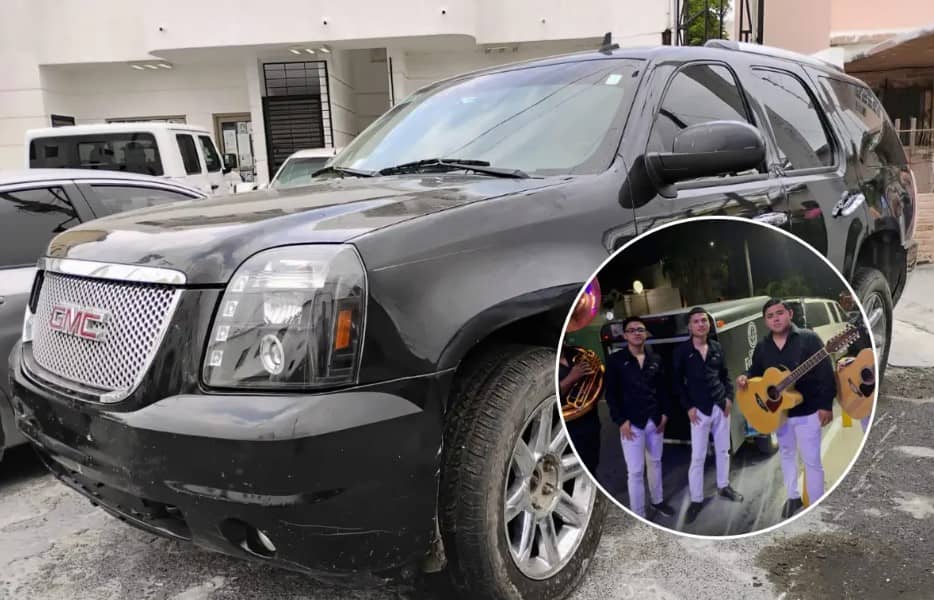 Hallan camioneta del Grupo Fugitivo, pero sin rastro de los músicos desaparecidos en Reynosa