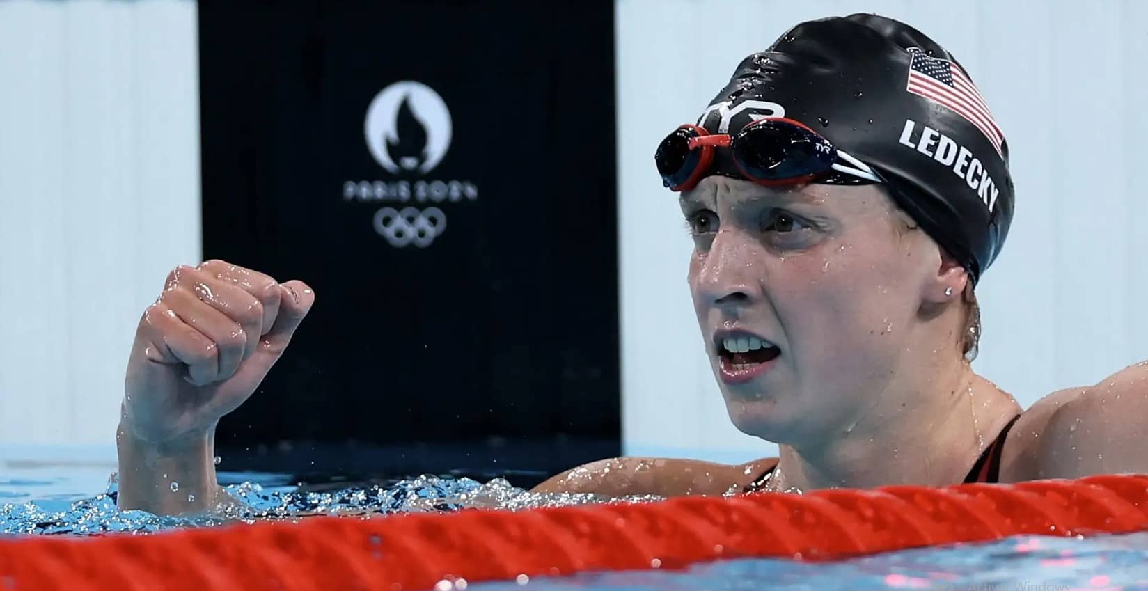 Katie Ledecky a dejar huella en los Ángeles 2028