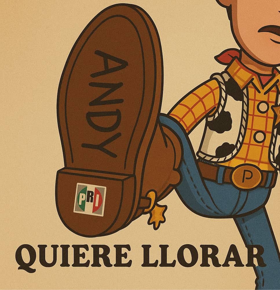 'Andy, saliste peor que tu papá. Ni con todo el aparato que te pusieron, logras operar nada': Alito Moreno