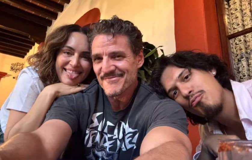 Ana de la Reguera presume reencuentro con Pedro Pascal; reviven su amistad en CDMX