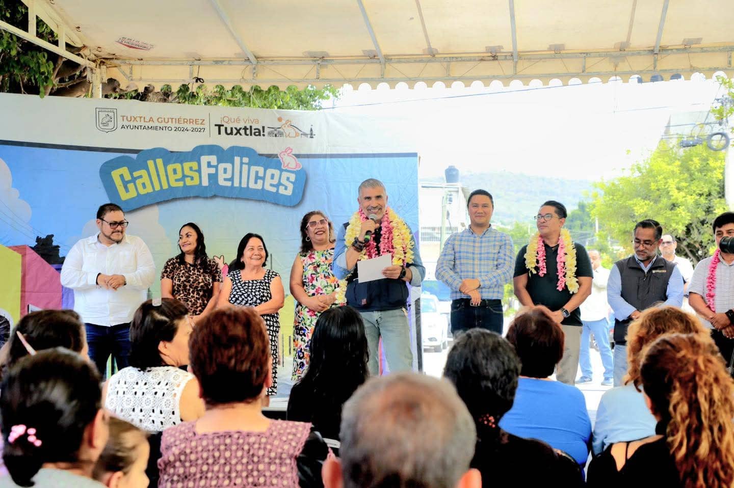 Inaugura Angel Torres una calle digna, segura y funcional, en La Misión