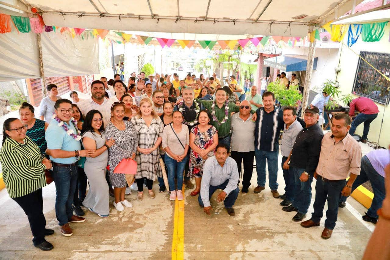 Vecinas y vecinos de Loma Bonita estrenan nueva calle gracias al programa “Calles Felices”: Angel Torres