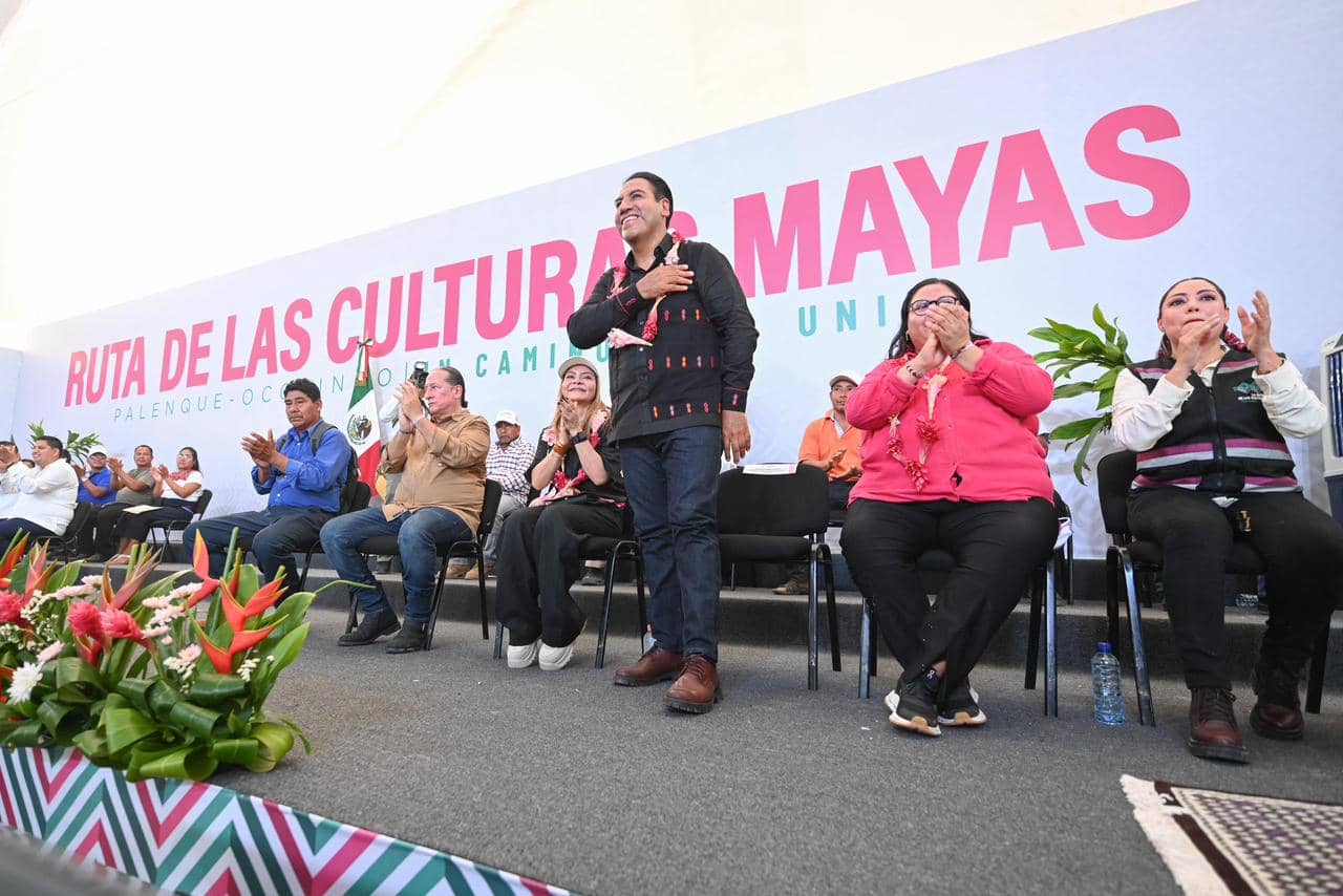 Chiapas camina con sus pueblos”: Eduardo Ramírez da inicio a construcción de La ruta de las Culturas Mayas