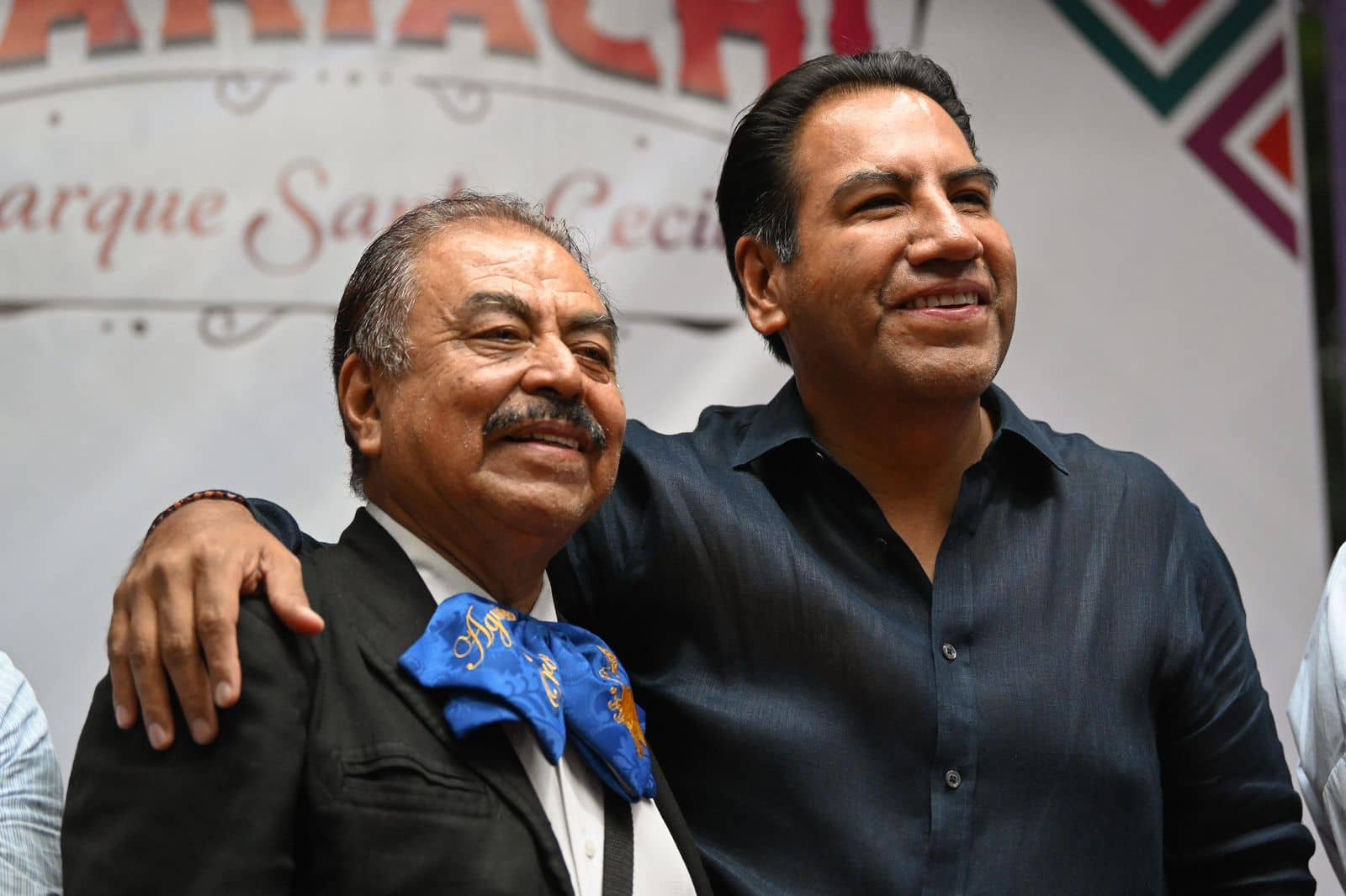 ¡Que viva el mariachi!: Eduardo Ramírez visita el Parque de Santa Cecilia