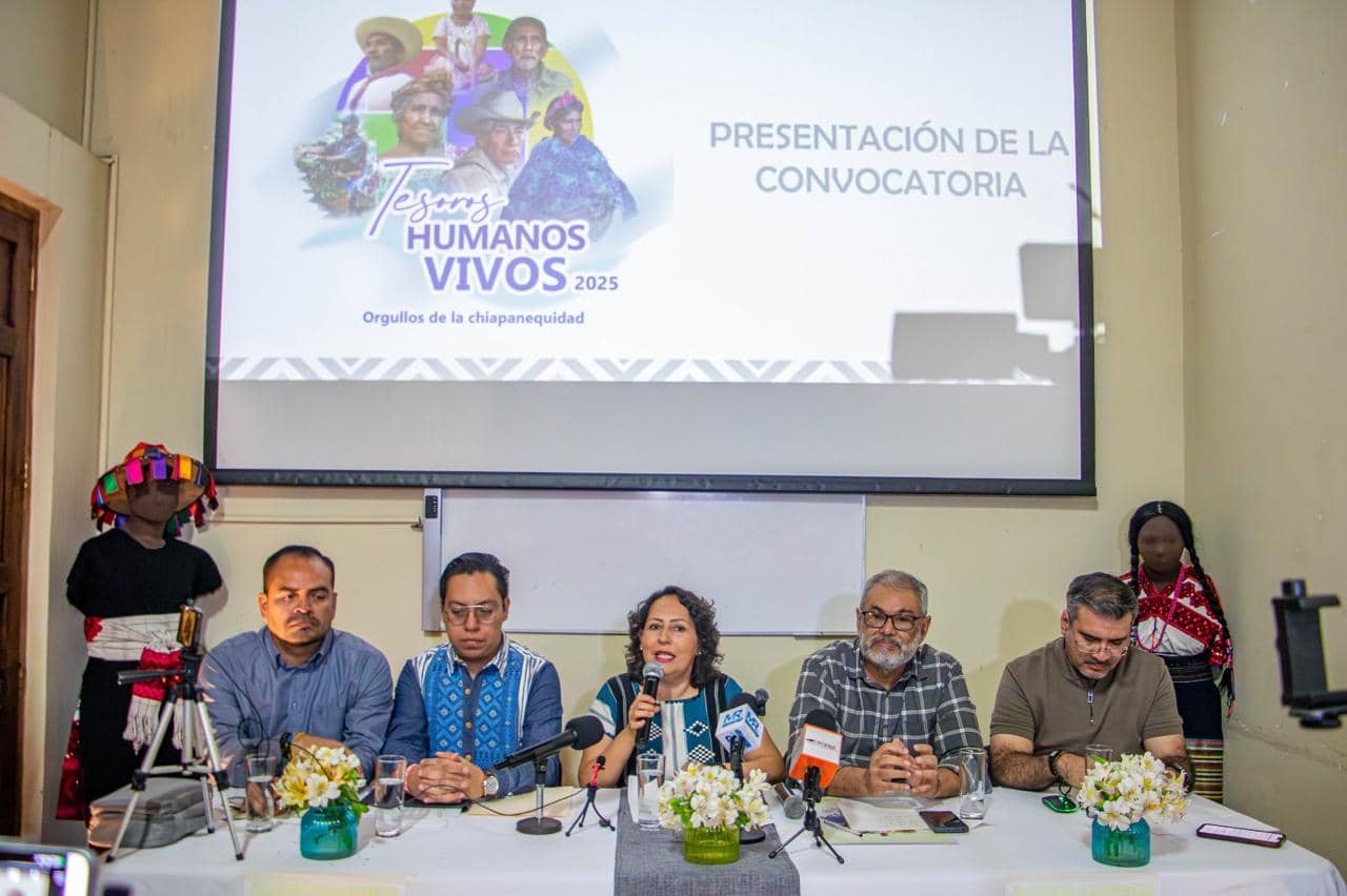 Anuncian las bases de la convocatoria Tesoros Humanos Vivos: Orgullo de la Chiapanequidad