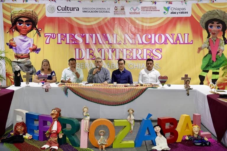 Coneculta presenta la programación del 7º Festival Nacional de Títeres Chiapas 2025