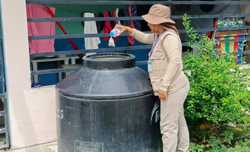 Chiapas registra una disminución de 73 % en casos de dengue