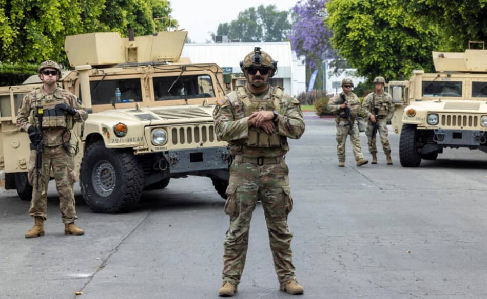 Trump despliega 700 infantes de marina para contener protestas en Los Ángeles