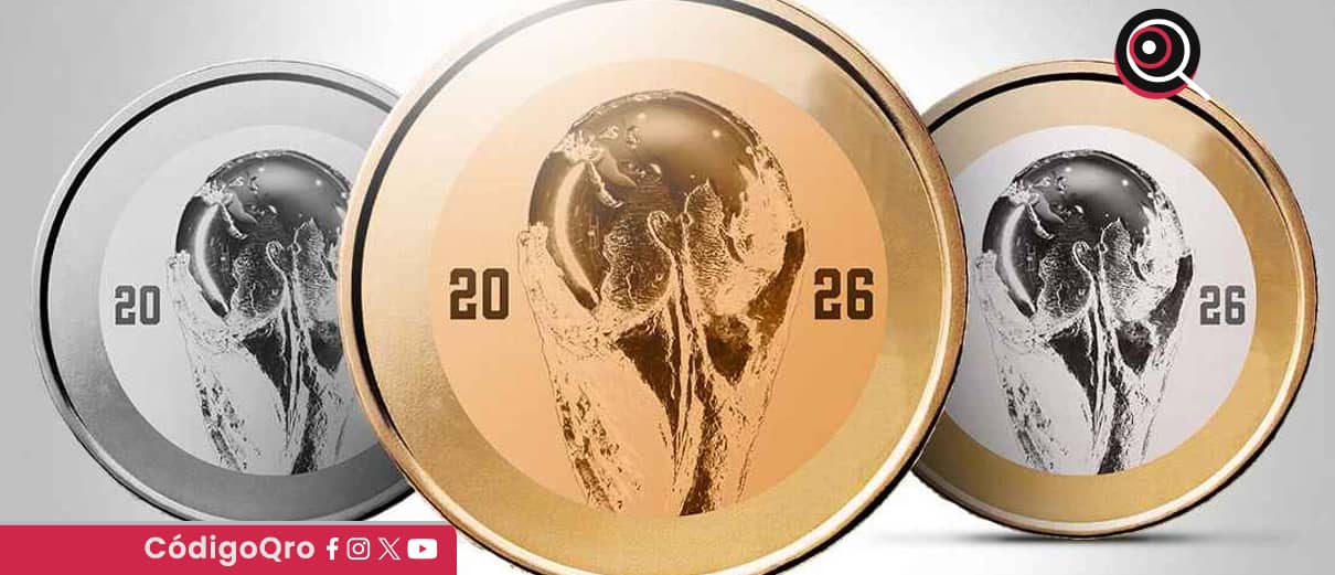 ¿Cómo lucirán y cuánto costarán las monedas conmemorativas del Mundial 2026?