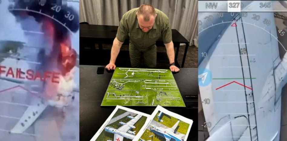 ¿Cómo fue la Operación Telaraña con la que Ucrania atacó 4 bases aéreas de Rusia?