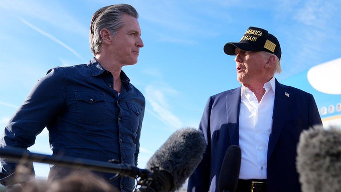 Trump: zar fronterizo debería arrestar al gobernador de California, Newsom