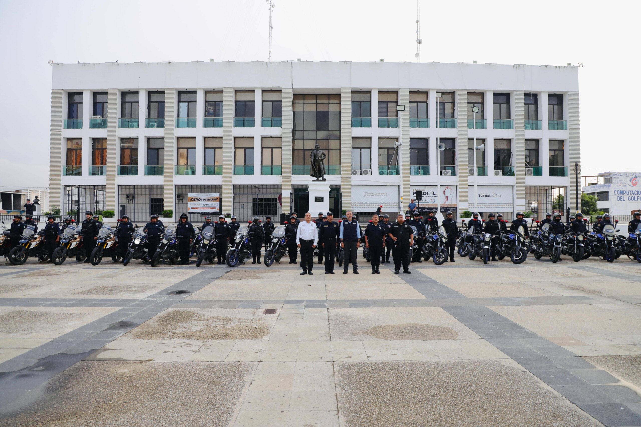 Reforzamos la seguridad en el centro de Tuxtla con operativo "Blindaje Centro": Angel Torres