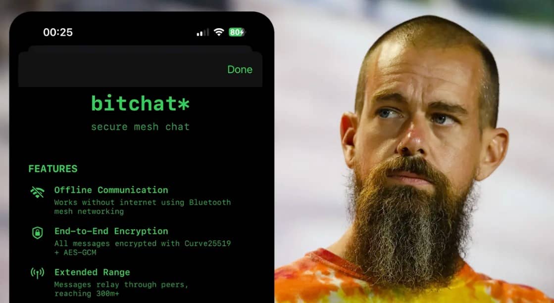 Bitchat: el “nuevo WhatsApp” del fundador de Twitter que funciona sin internet