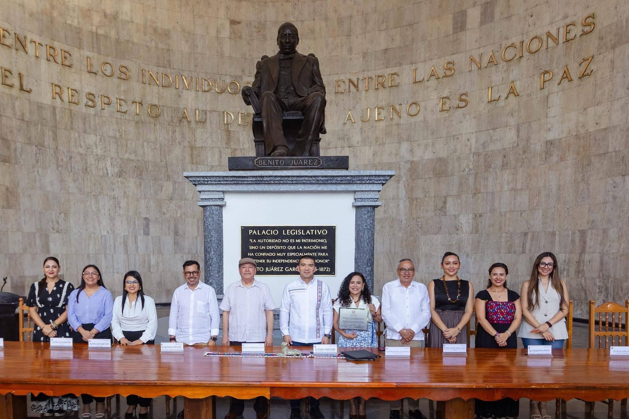 Convenio con UNICACH fortalece vinculación académica y cultural: Congreso