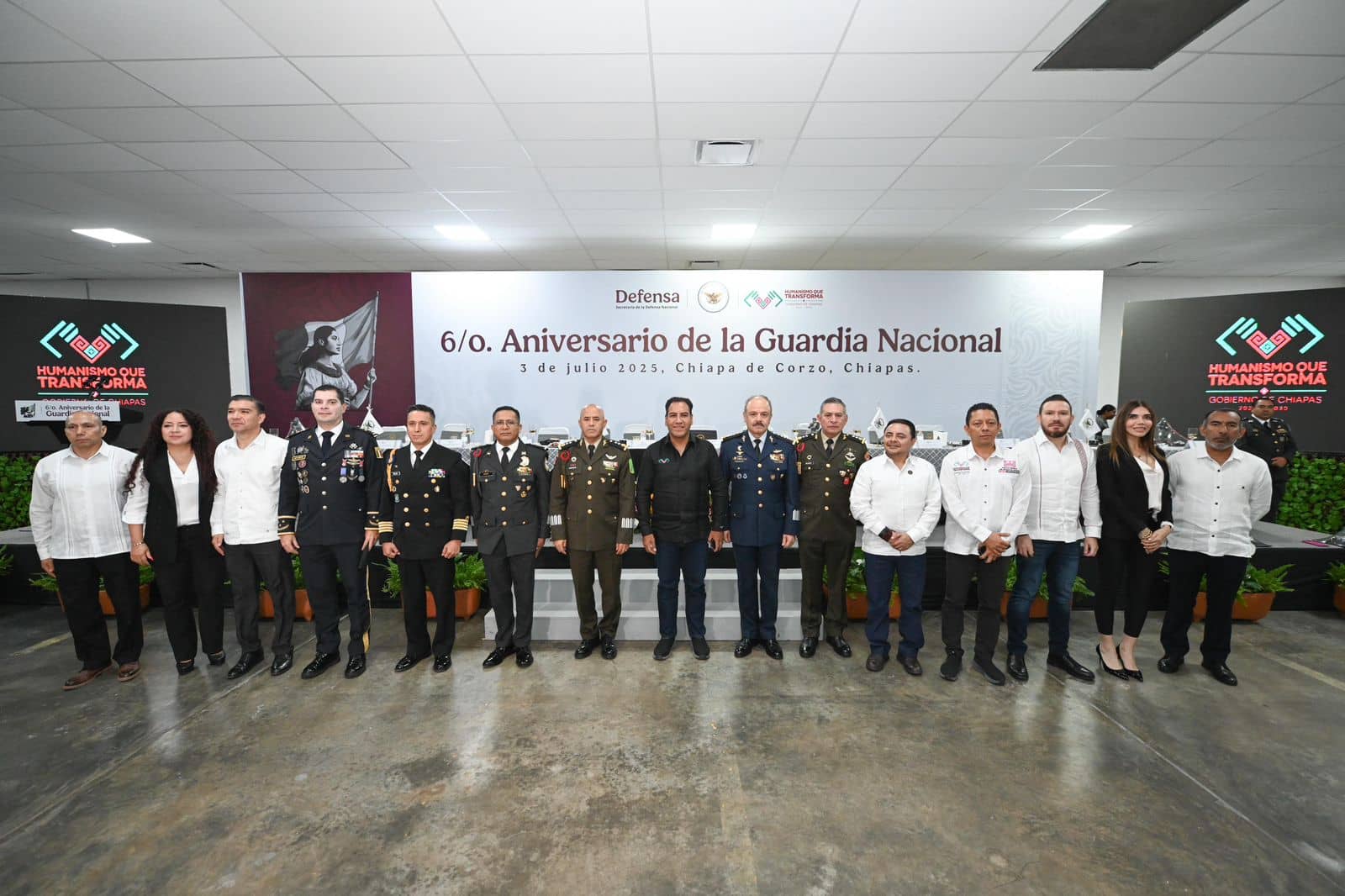Eduardo Ramírez reconoce labor de la Guardia Nacional en Chiapas, a seis años de su creación