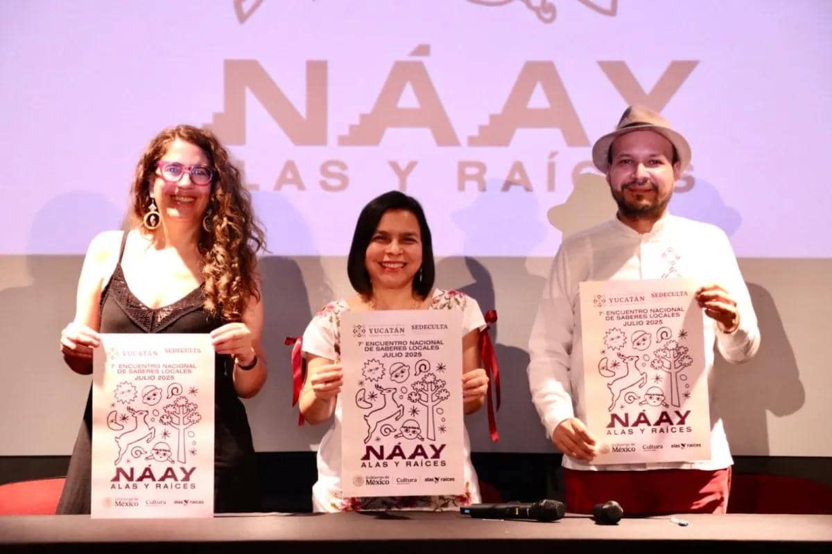 Chiapas presente en el 7.° Encuentro Nacional de Saberes Locales, de Alas y Raíces en Mérida, Yucatán