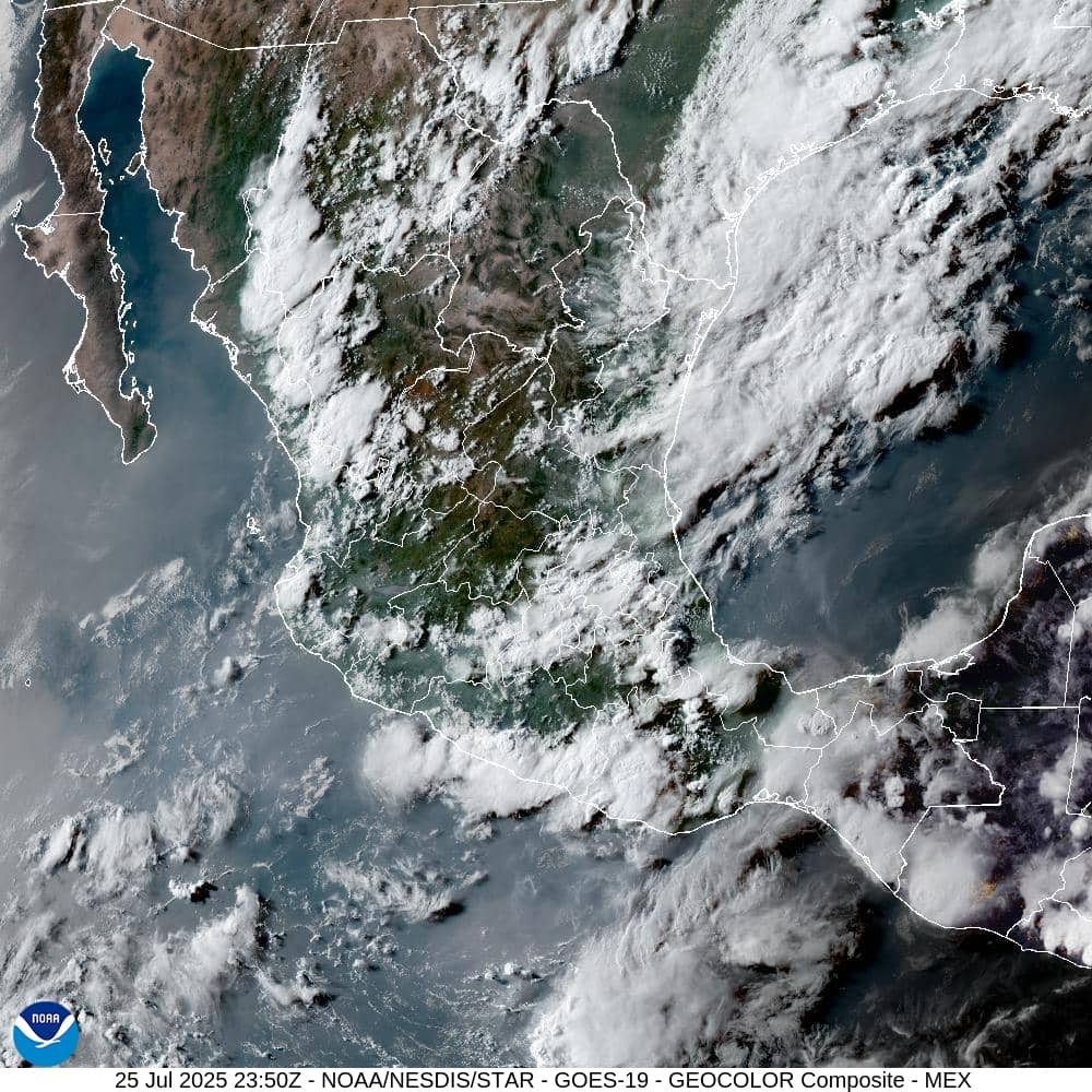 Se mantienen condiciones de lluvias y tormentas en Chiapas para este fin de semana