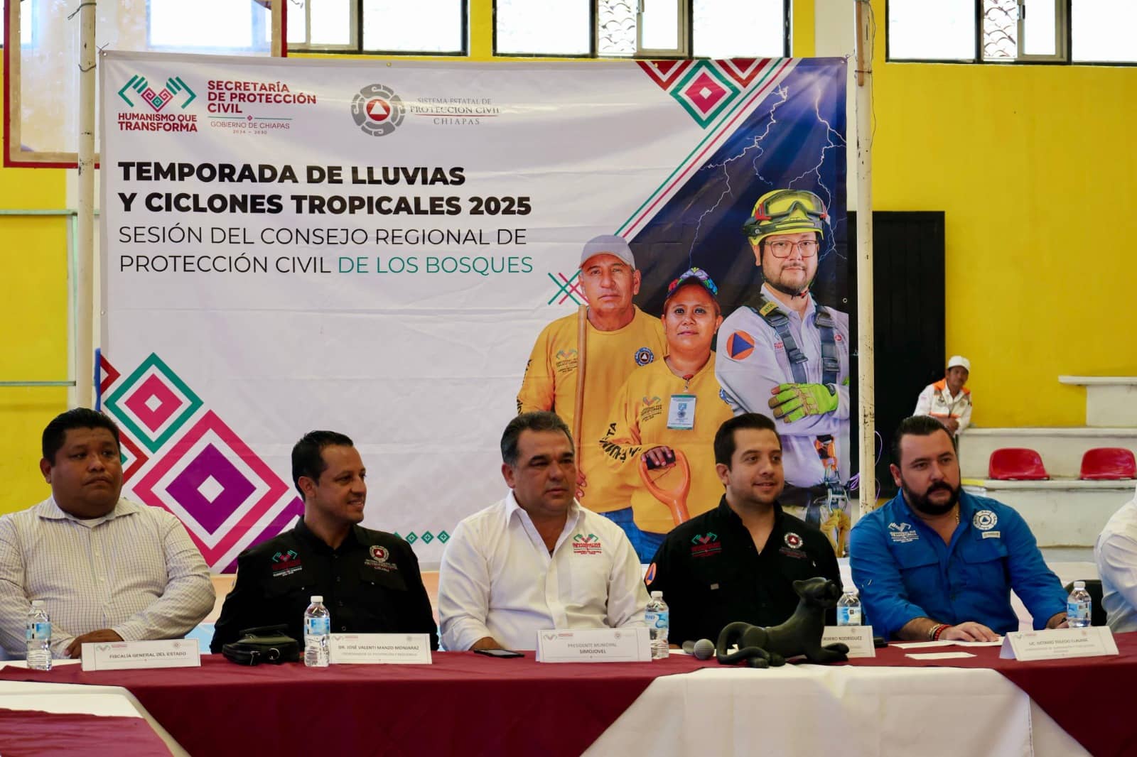 Protección Civil refuerza acciones de prevención de riesgos durante Temporada de Lluvias y Ciclones 2025