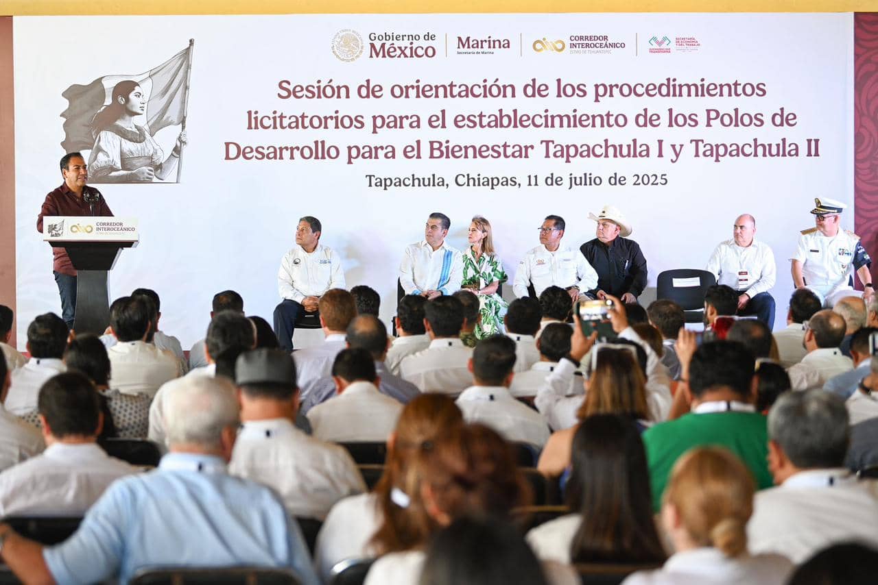 Corredor Interoceánico del Istmo de Tehuantepec (CIIT) y Gobierno de Chiapas realizan sesión informativa sobre Polos de Desarrollo Tapachula I y II