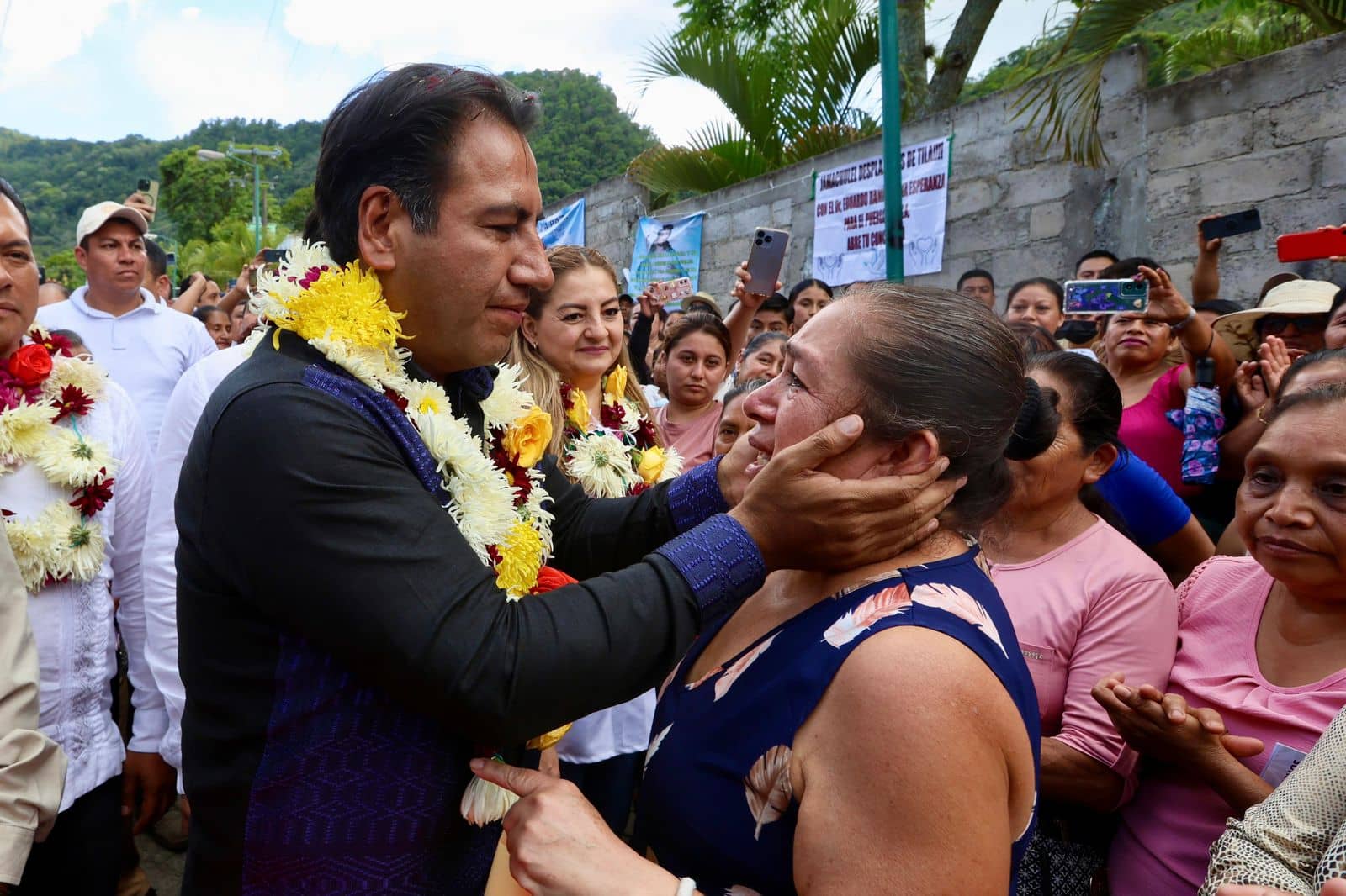 Eduardo Ramírez promueve una Tila unida, con desarrollo y paz