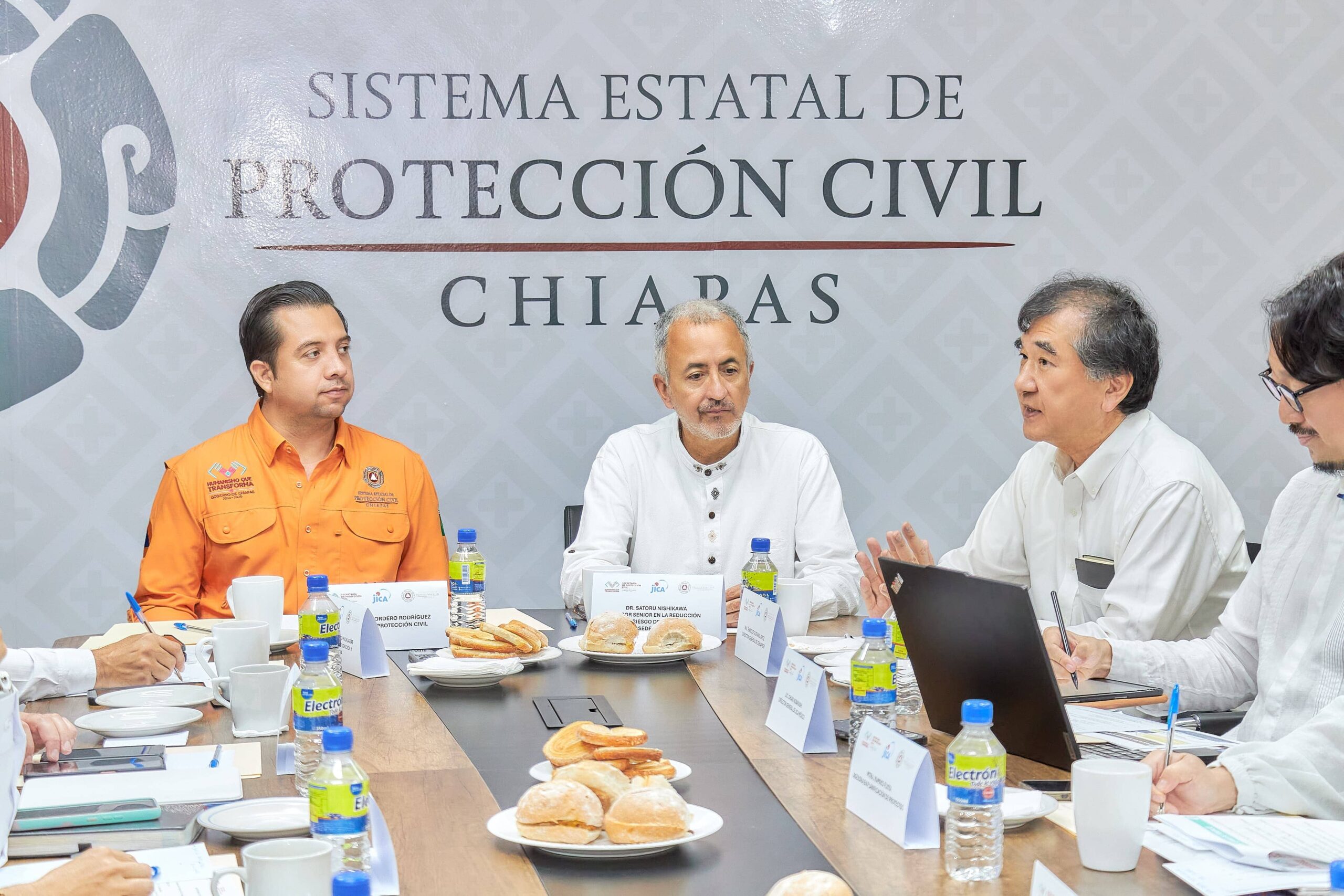 Agencia Internacional de Japón y Protección Civil de Chiapas fortalecen alianza para la reducción de riesgos